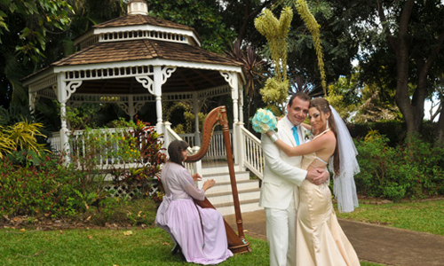 Maui Wedding Add ons Harpist